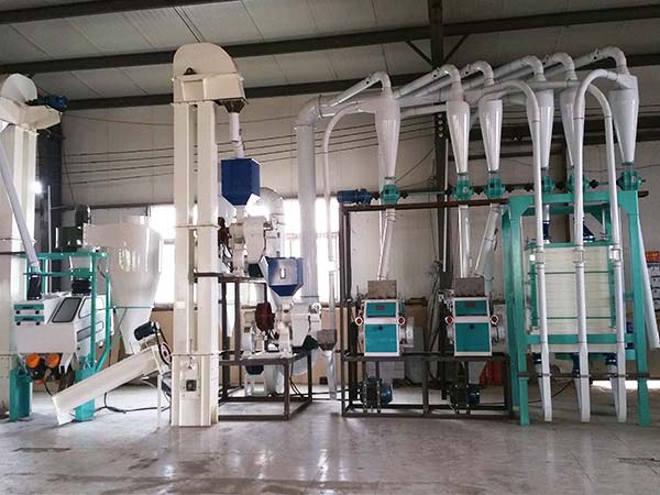 Uganda 30Ton Cornmeal Grinding Machine