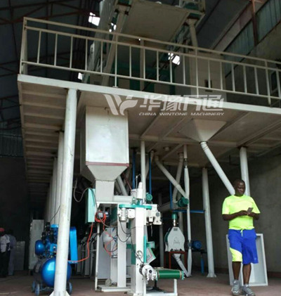 40T/Day Maize Milling Line Installed in Burundi
