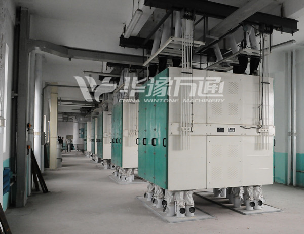 120T/Day Corn Micro Powder Production Line in Russia