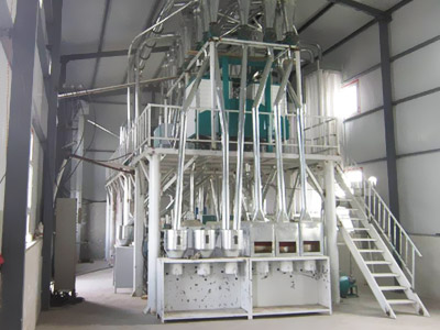 corn processing equipment