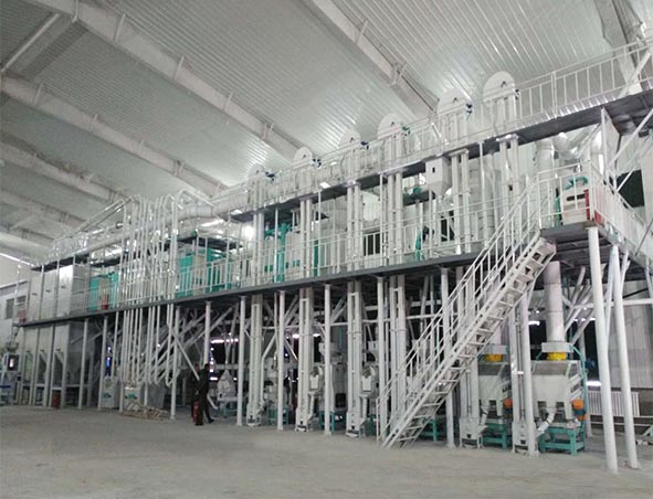 Complete Maize Processing Plant Corn Processing Machine