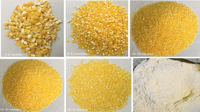 Complete Maize Processing Plant Corn Processing Machine
