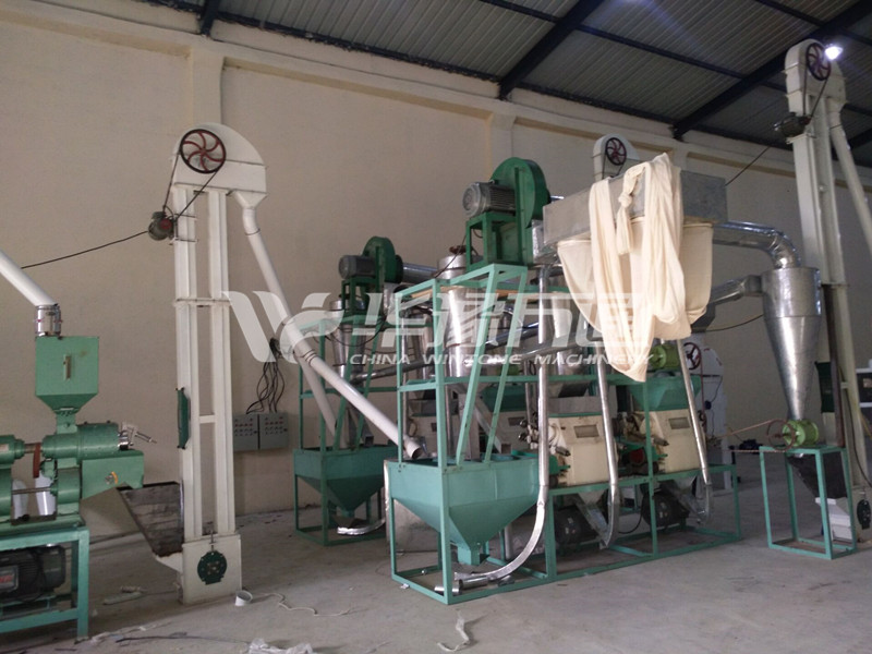 1TPH Maize Milling Equipment