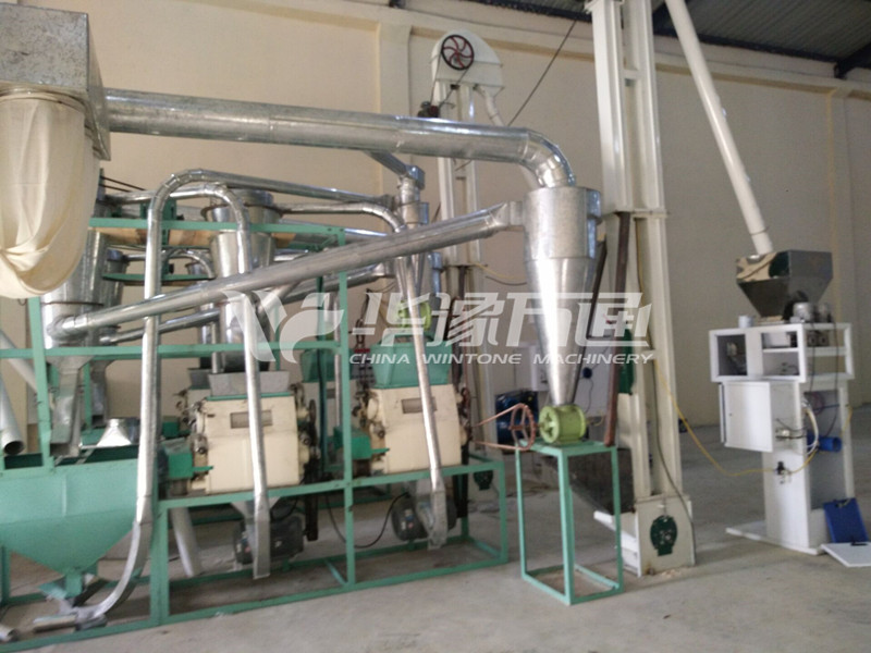 1TPH Maize Milling Equipment