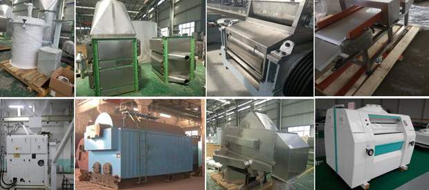 Corn Peeling, Cooking, Flaking and Milling Line