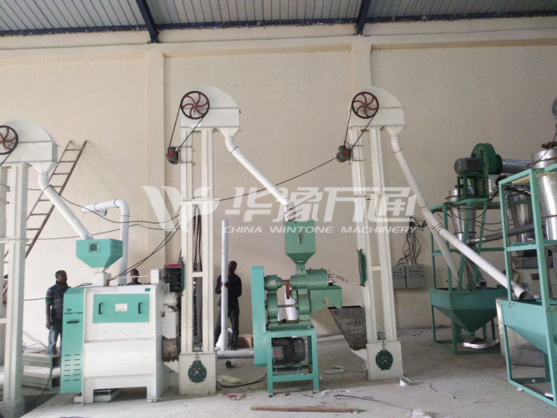 1TPH Maize Milling Equipment